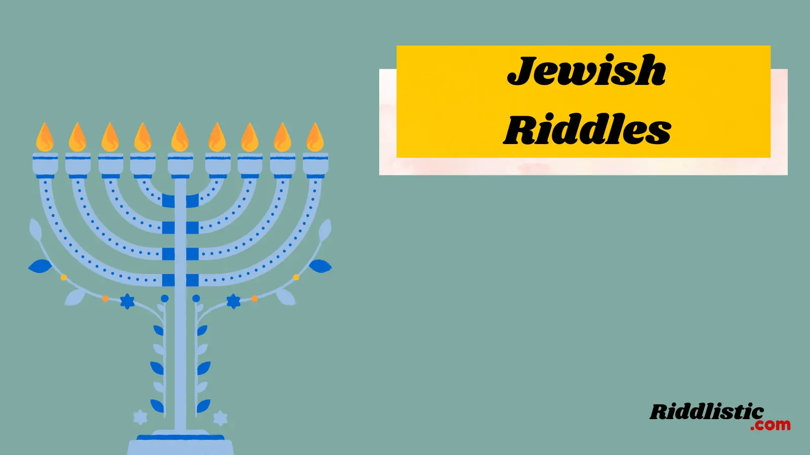 Jewish Riddles