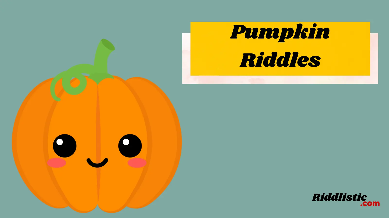 Pumpkin Riddles