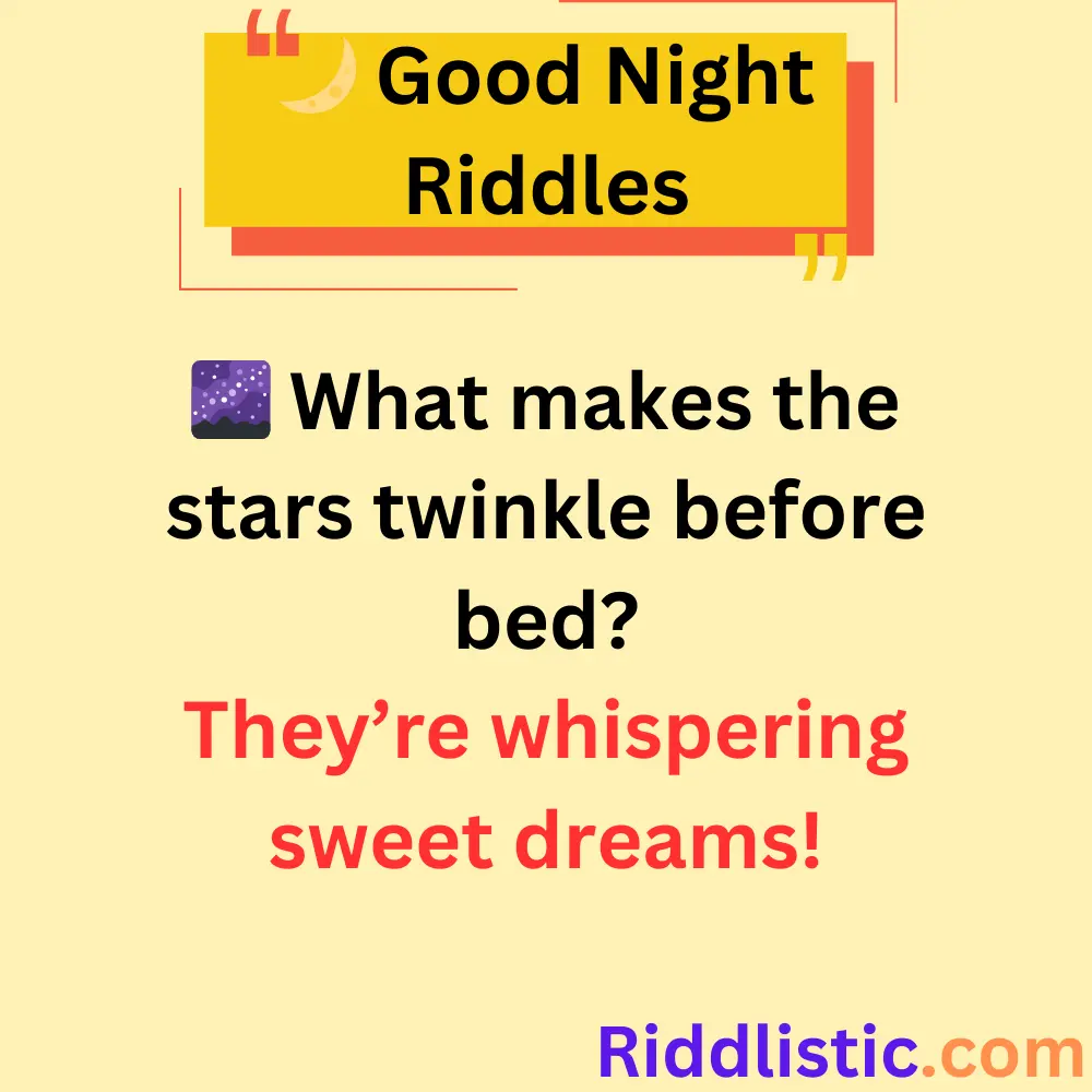 Cozy Bedtime Riddles for the Family