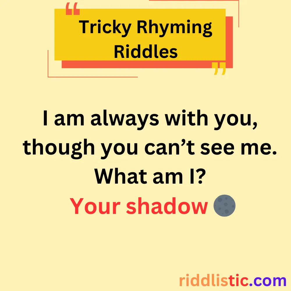 Easy Rhyming Riddles for Beginners