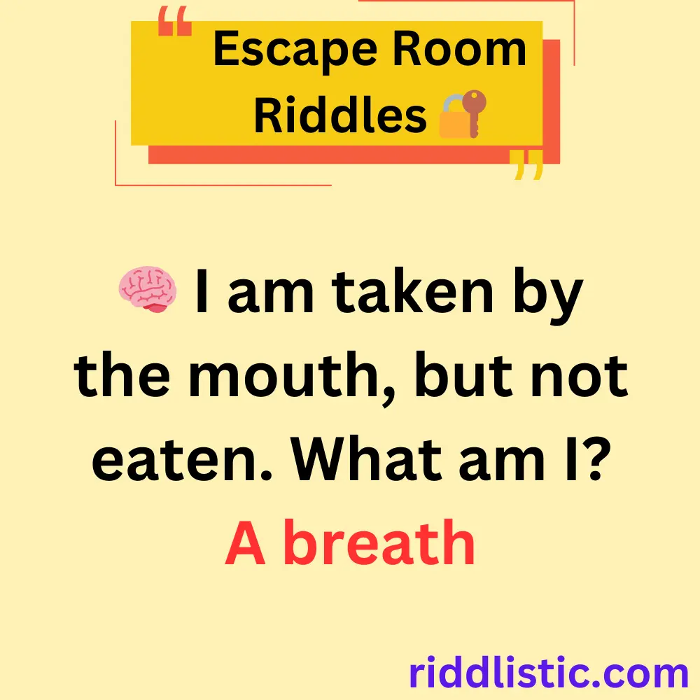 Puzzle Riddles for Escape Rooms