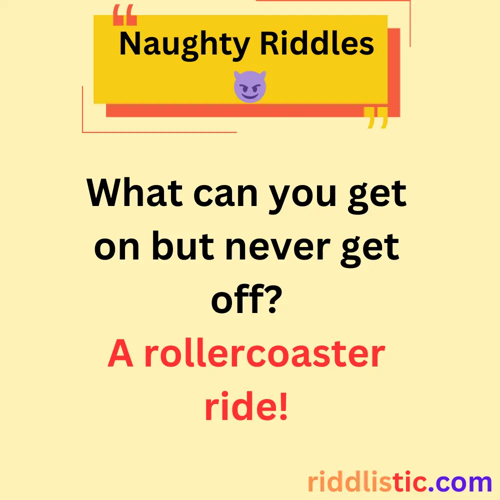 Racy Riddles for the Adventurous