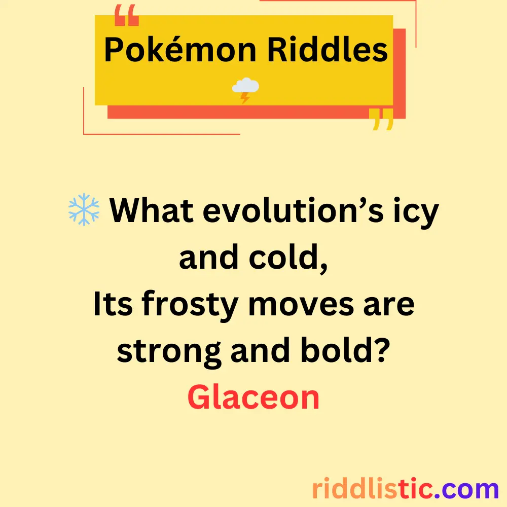 Riddles About Eevee