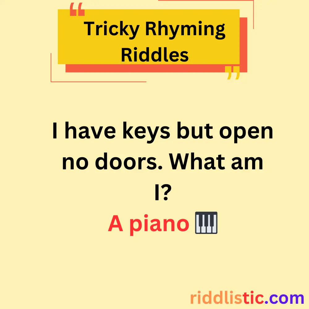 Riddles About Everyday Objects