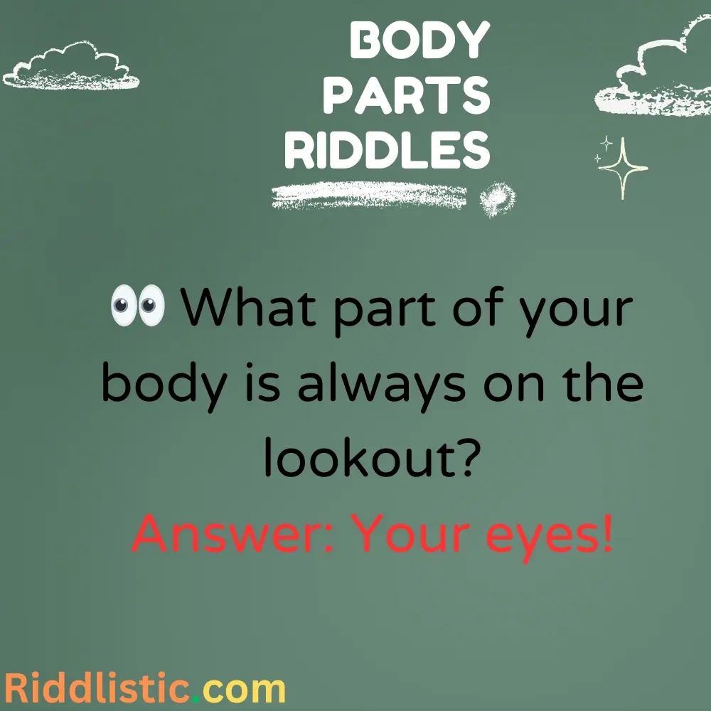 Riddles About Eyes