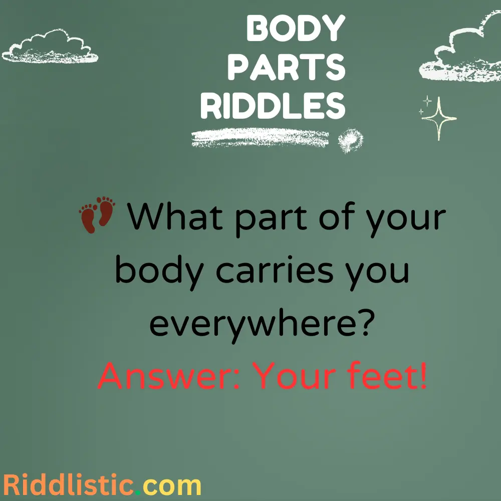 Riddles About Feet