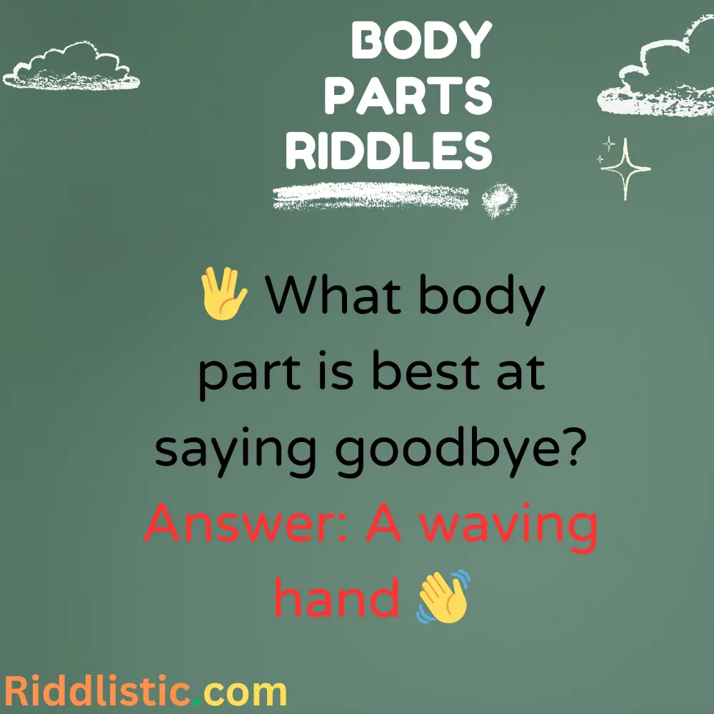 Riddles About Hands