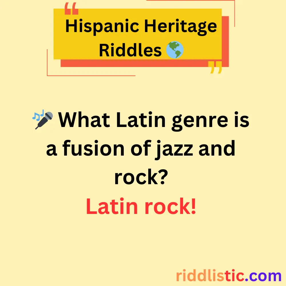 Riddles About Hispanic Influence in Music