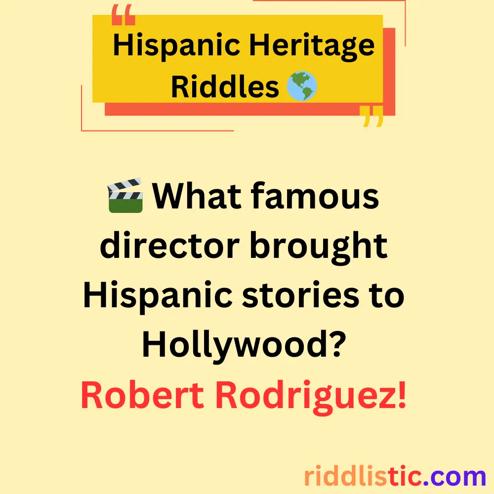 Riddles About Hispanic Influence