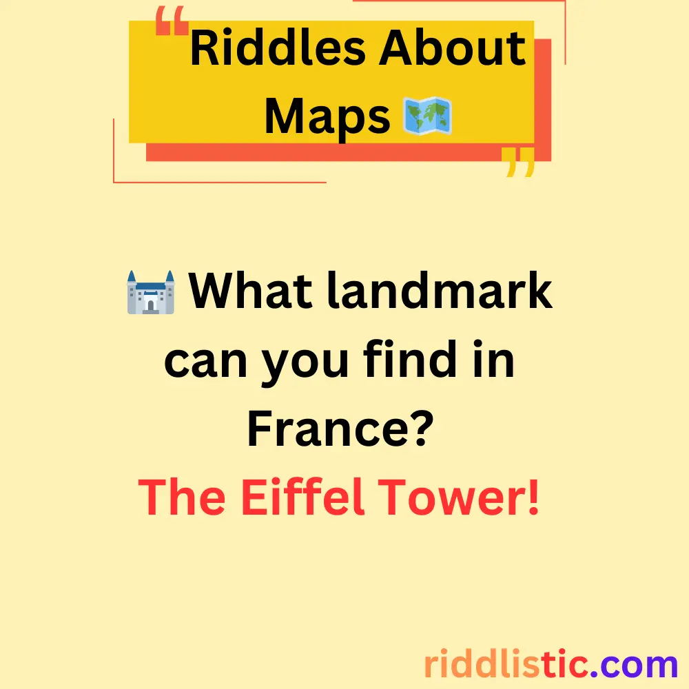 Riddles About Landmarks