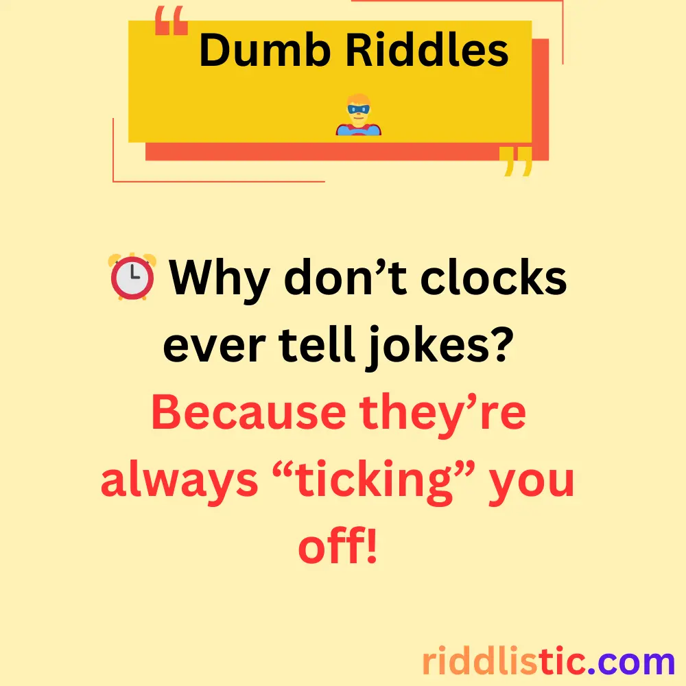 Riddles About Time