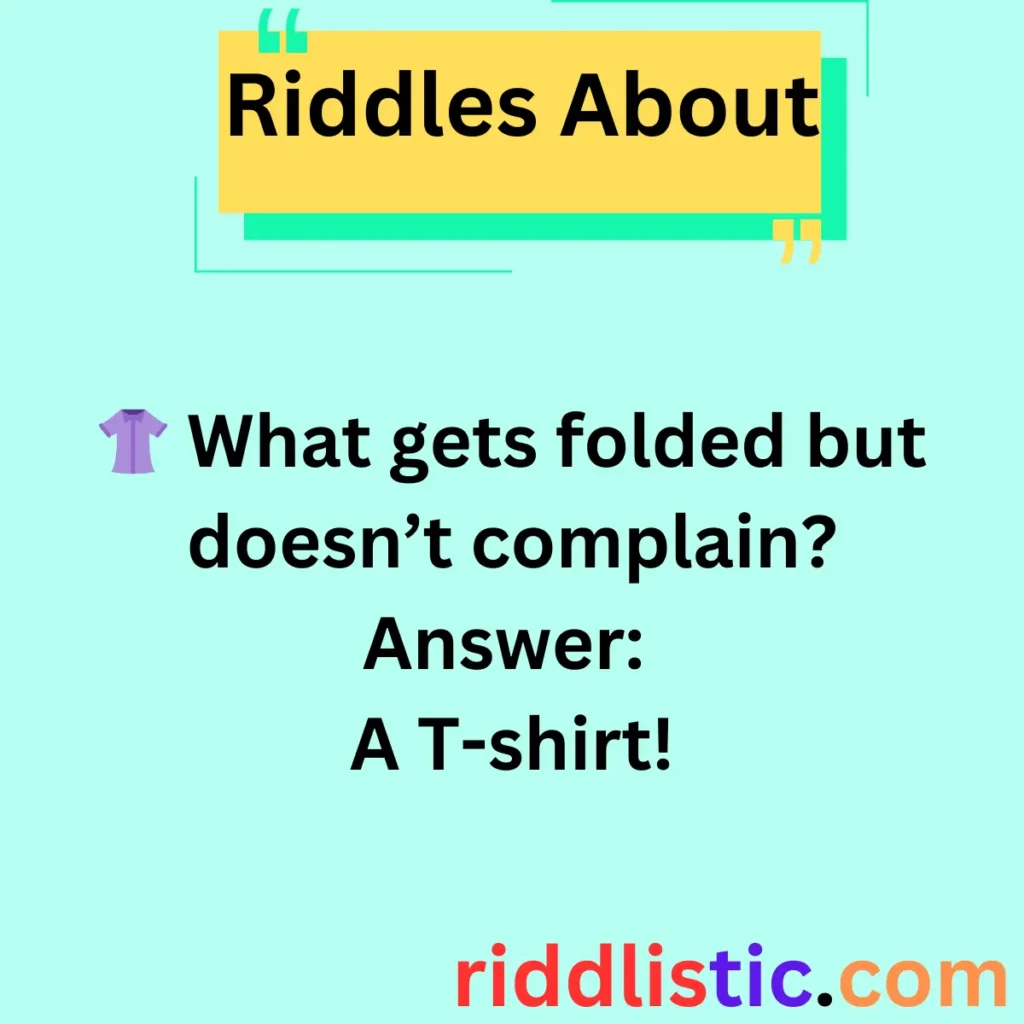 Riddles About