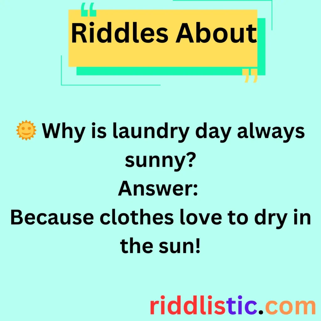Riddles About