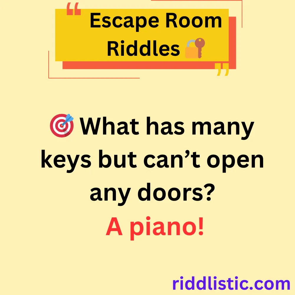 Riddles for Group Escape Room Challenges