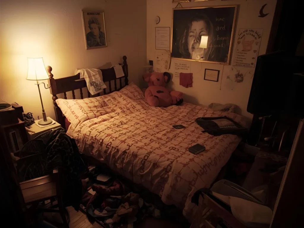 Bed riddle for scavenger hunt