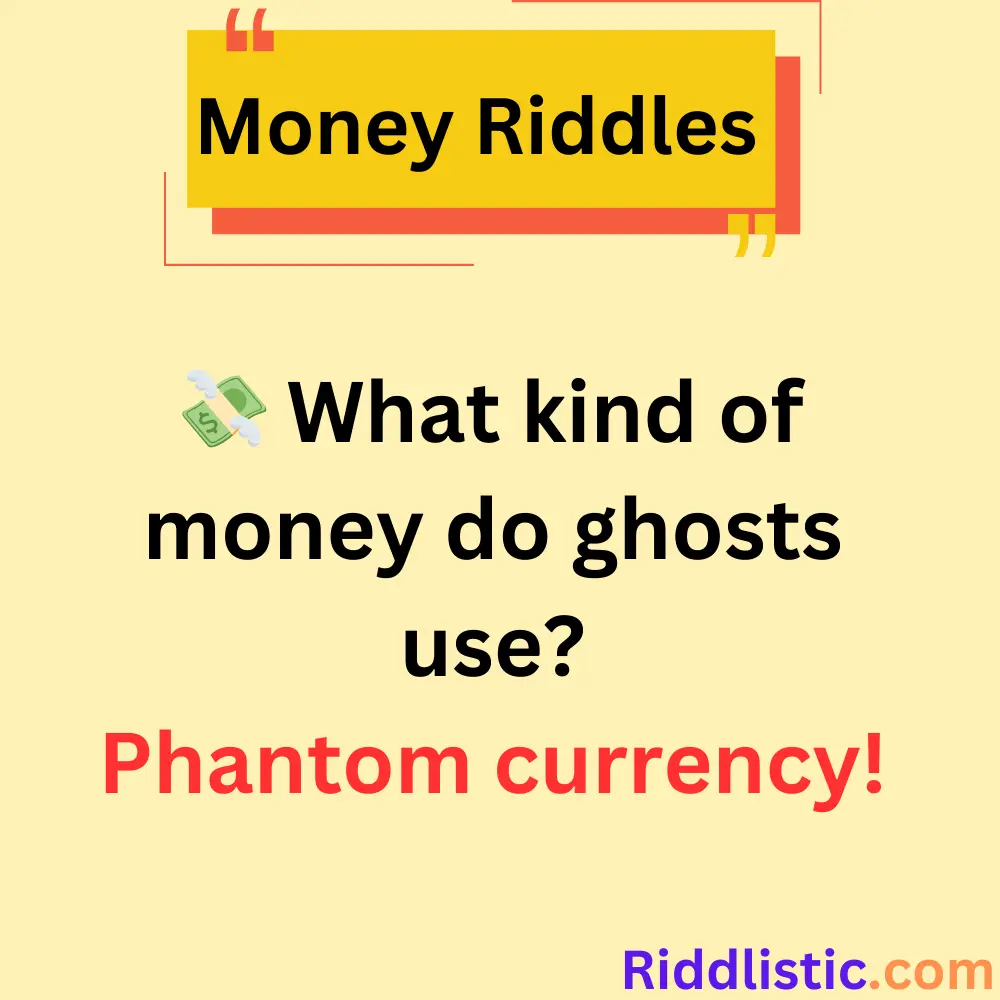 Riddles About Money That Will Make You Smile