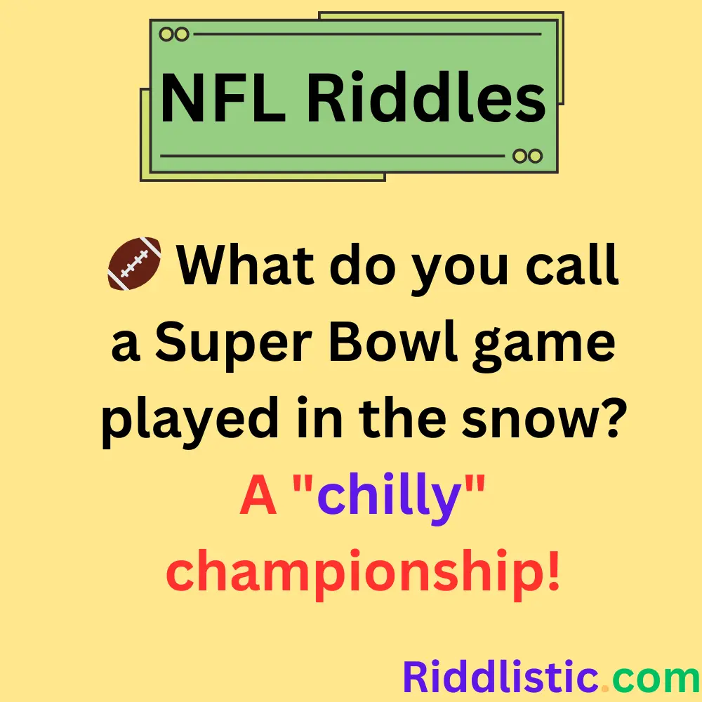 Riddles About NFL Super Bowls