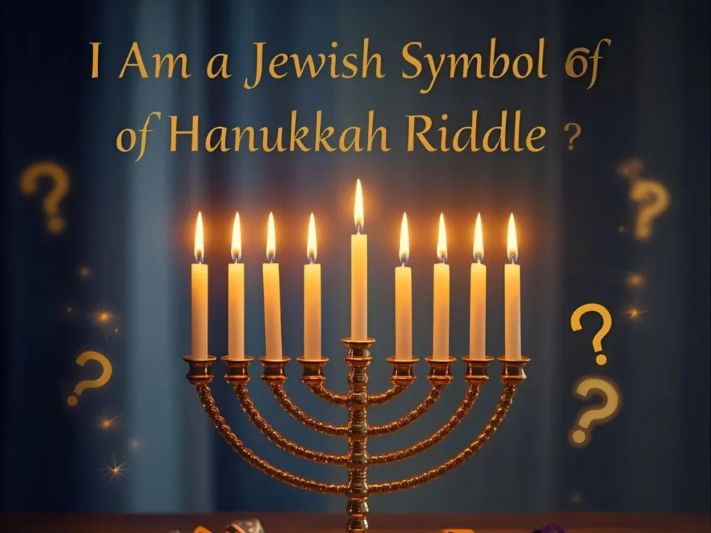 I Am a Jewish Symbol of Hanukkah Riddle