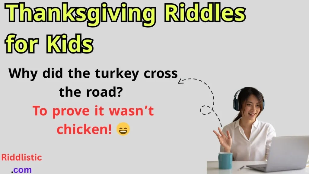 Thanksgiving Riddles for Kids