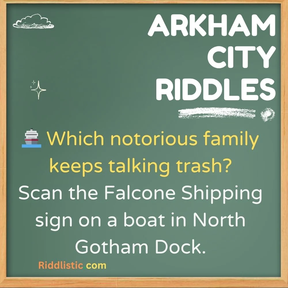 Amusement Mile Riddles