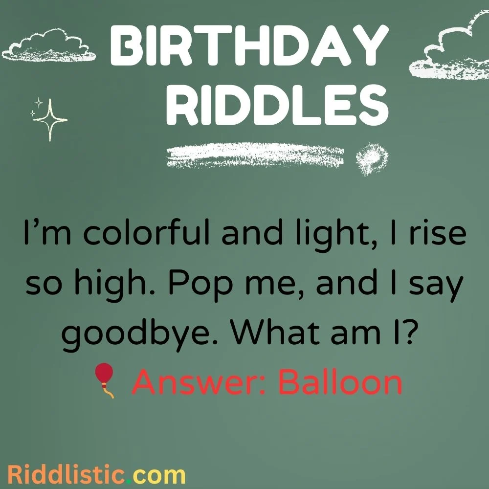Balloon Riddles