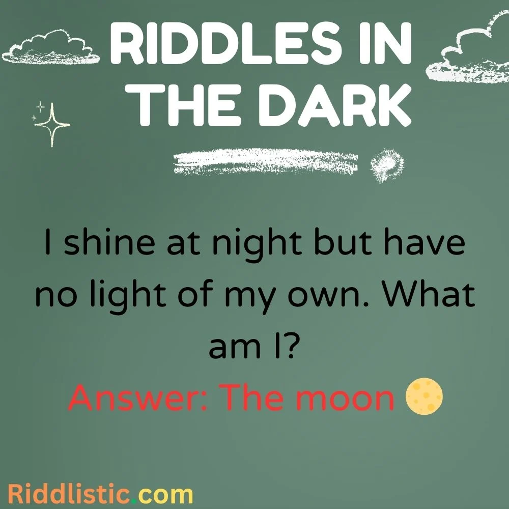 Creepy Nighttime Riddles
