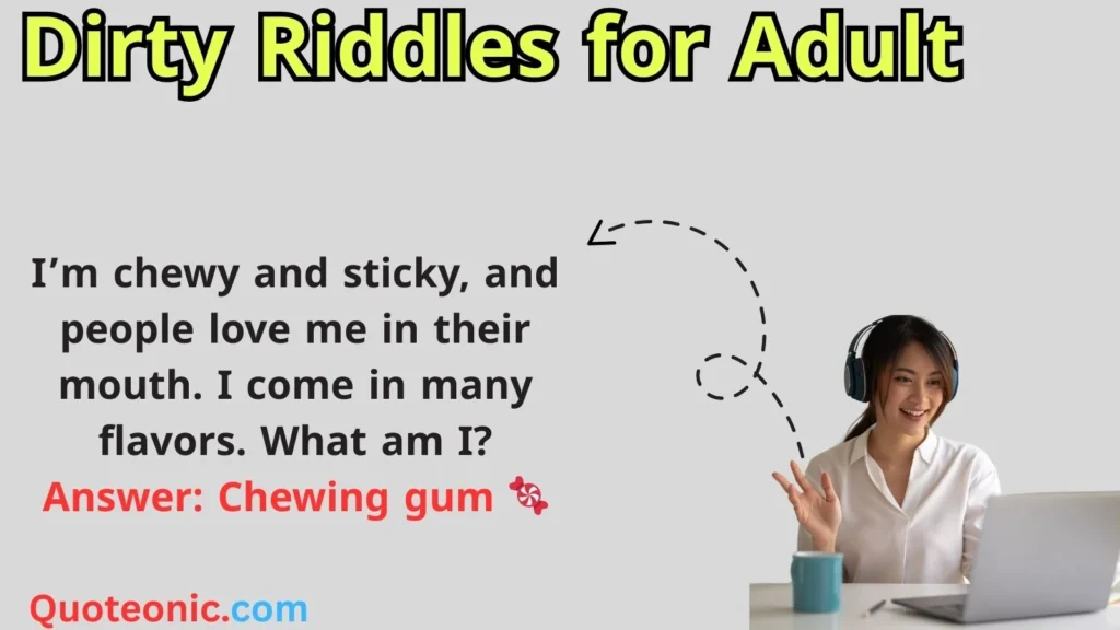 Dirty Riddles for Adult