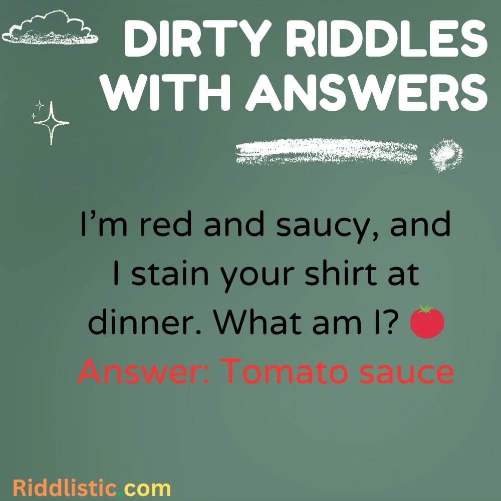 Food Spill Riddles