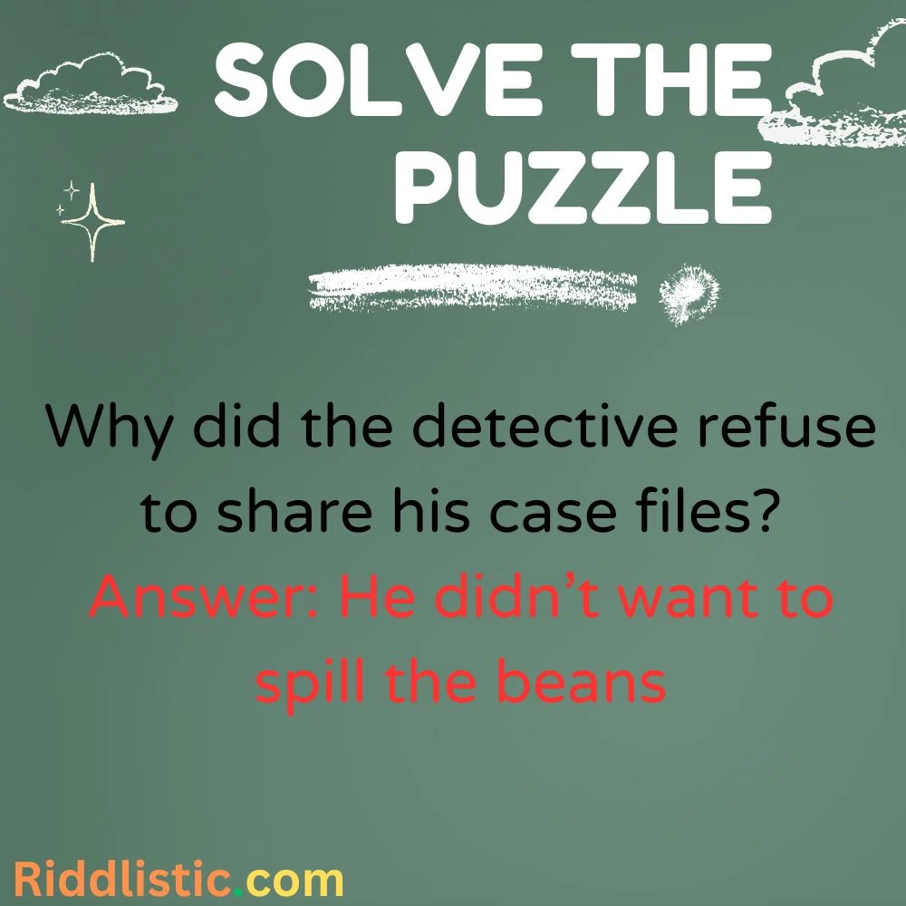 Funny Mystery Riddles