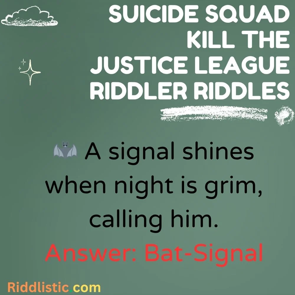 Gotham City Riddles