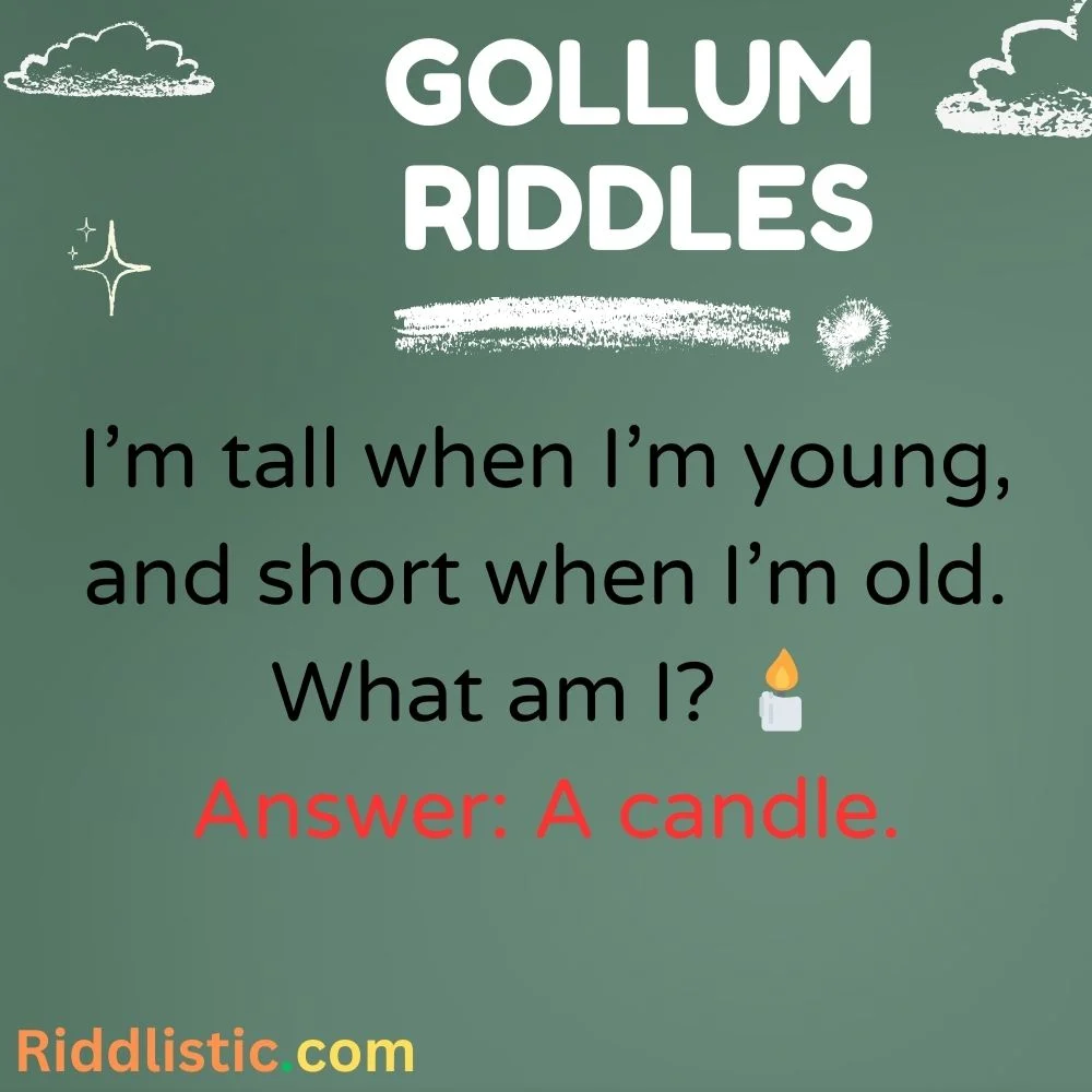 Nature-Themed Gollum Riddles