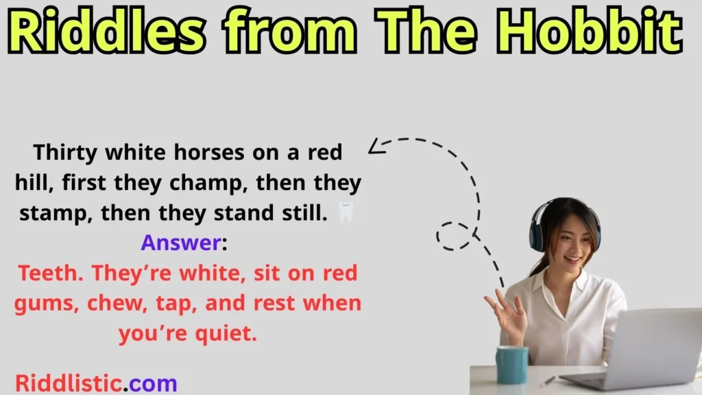 Riddles from The Hobbit