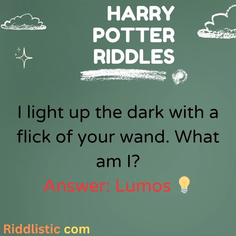 Spells and Potions Riddles