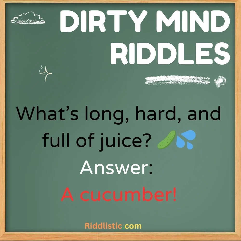 Clever Dirty Mind Riddles