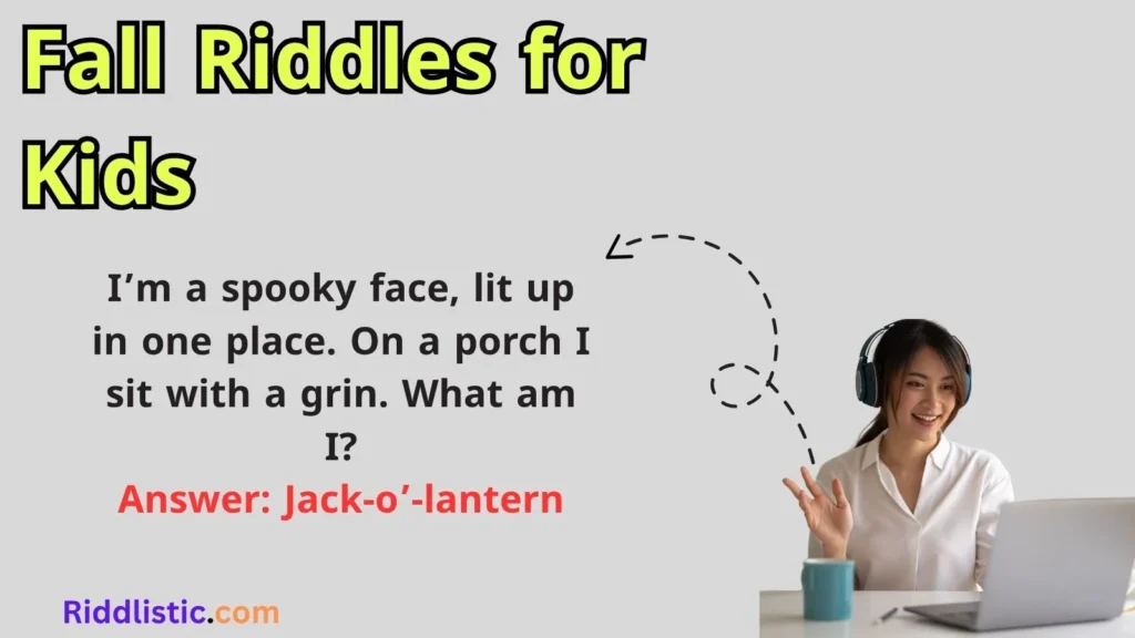 Fall Riddles for Kids
