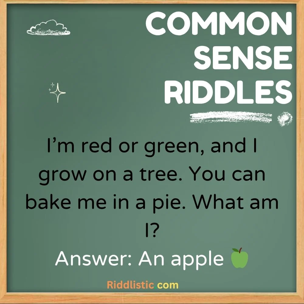 Food and Drink Riddles