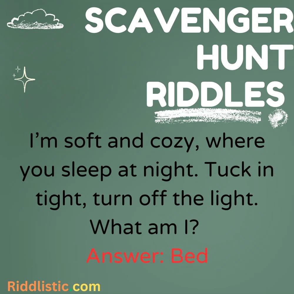 Indoor Treasure Hunt Riddles