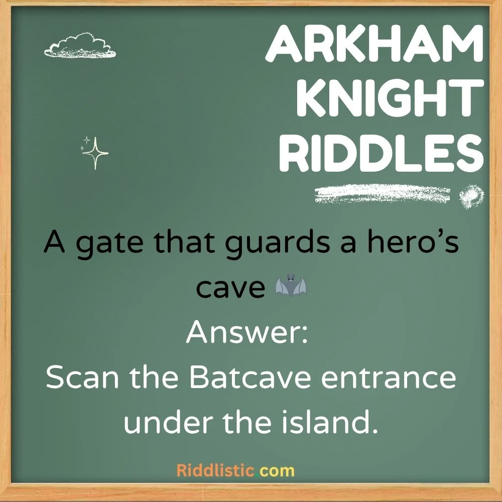 Riddles in Founders’ Island