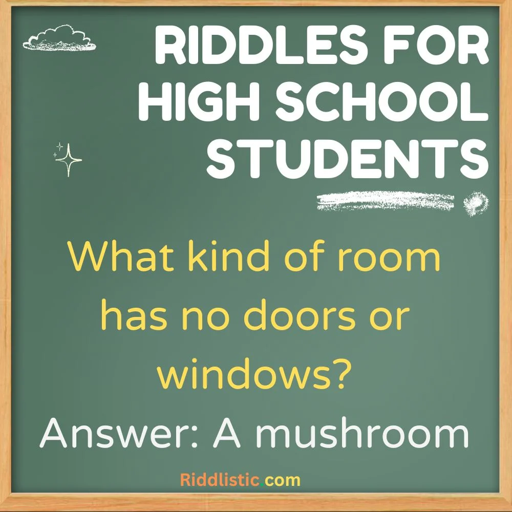 Fun Riddles for High School Students