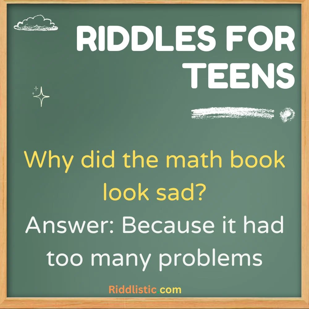 Fun Riddles for Teens