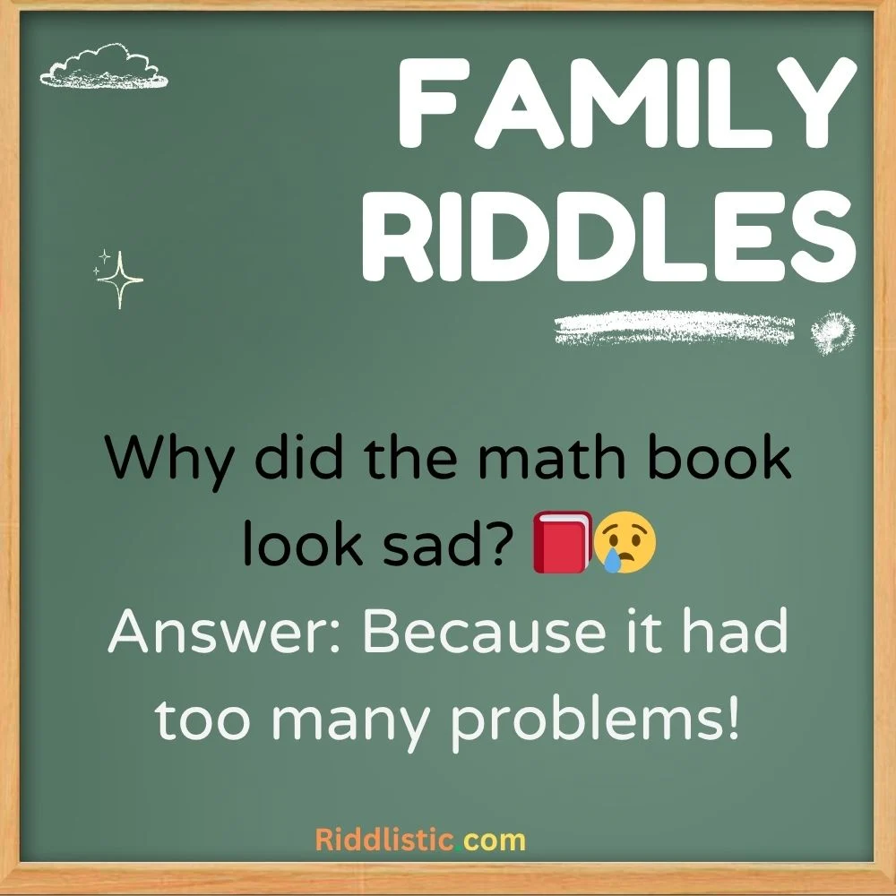 Funny Family Riddles