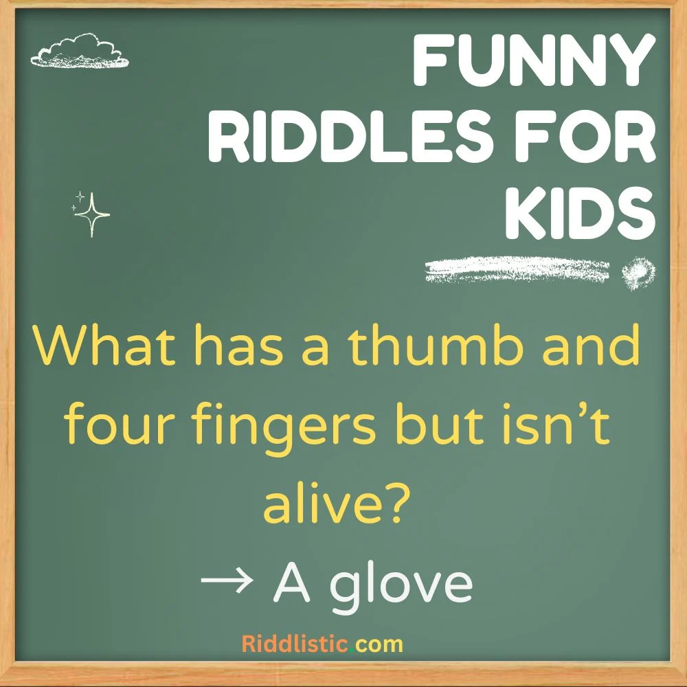 Funny Riddles for Kids (10–11)