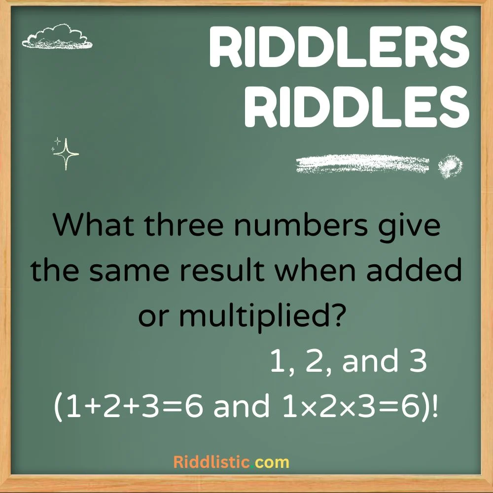 Math Riddles to Challenge