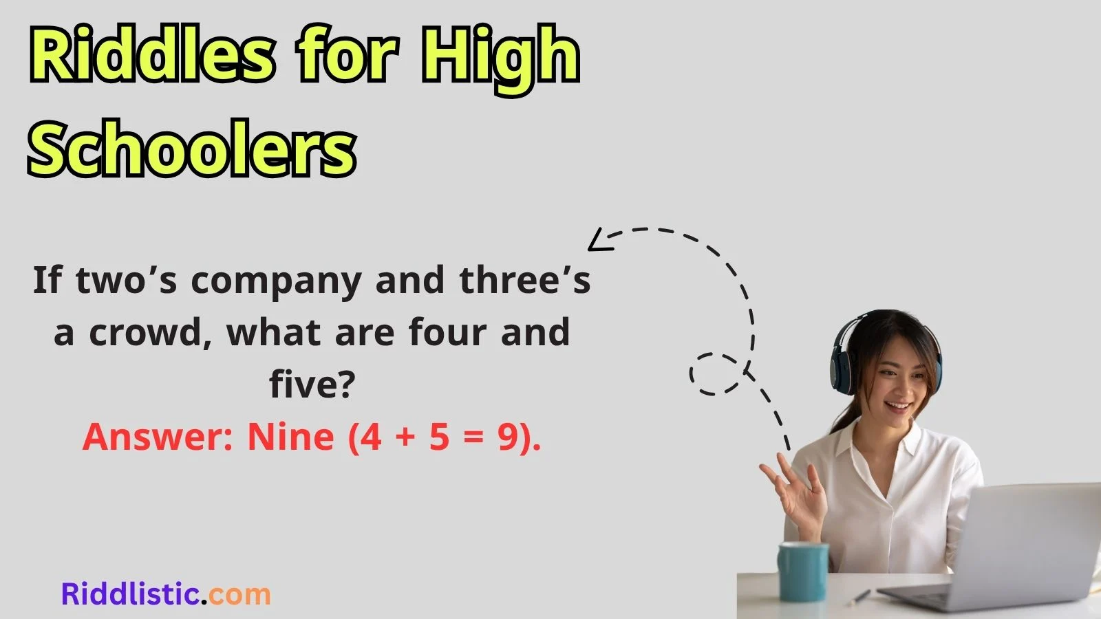 Riddles for High Schoolers