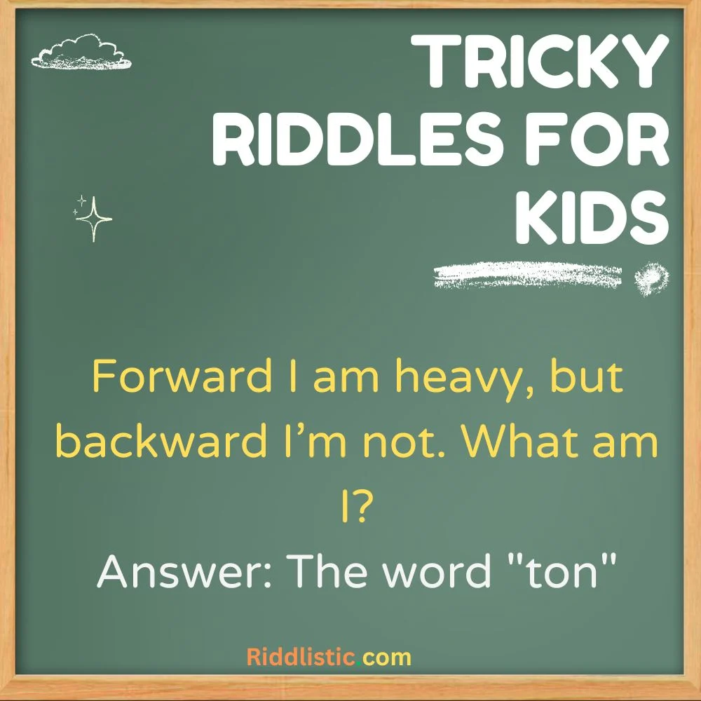 Tricky Riddles for Kids Hard