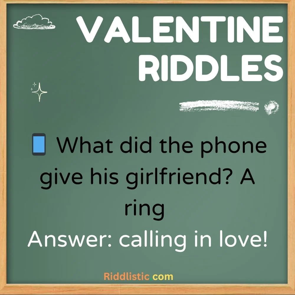 Valentine Riddles with Answers