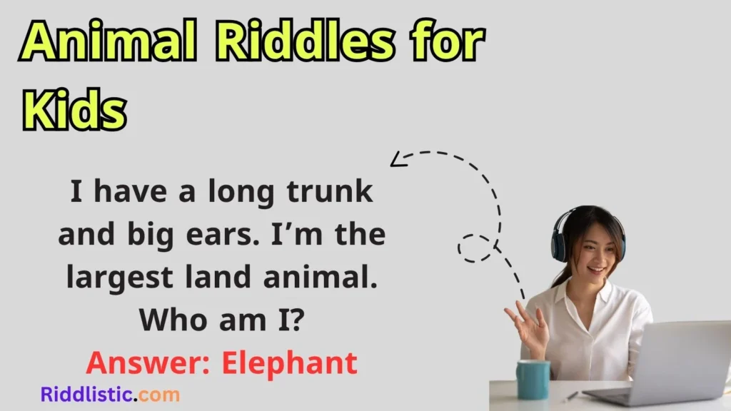 Animal Riddles for Kids