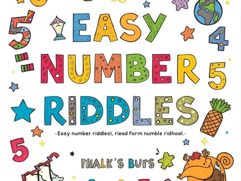 Easy number riddles for middle school