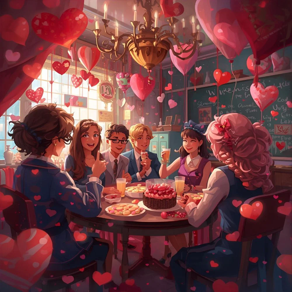 Valentine’s Party & Classroom Riddle