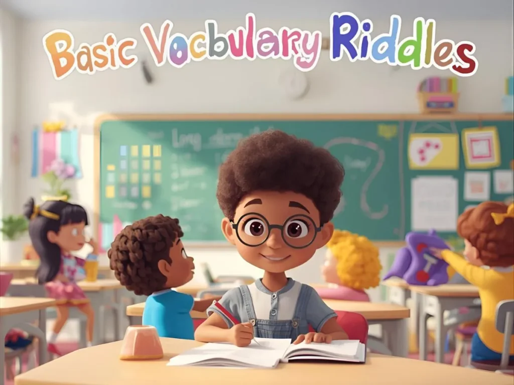 Basic Vocabulary Riddles